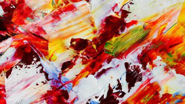 Renkli soyut arka plan duvar kağıdı. Modern motif görsel sanat. Yağlı boya karışımı. Moda el boyama bezi. Duvar dekorasyonu ve duvar resimleri fikri. 3 Boyutlu Doku.