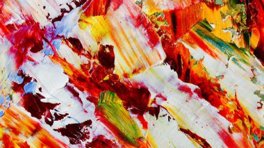 Renkli soyut arka plan duvar kağıdı. Modern motif görsel sanat. Yağlı boya karışımı. Moda el boyama bezi. Duvar dekorasyonu ve duvar resimleri fikri. 3 Boyutlu Doku.