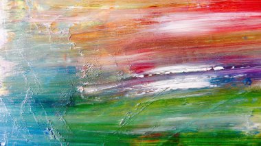 Renkli soyut arka plan duvar kağıdı. Modern motif görsel sanat. Yağlı boya karışımı. Moda el boyama bezi. Duvar dekorasyonu ve duvar resimleri fikri. 3 Boyutlu Doku.