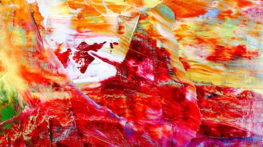 Renkli soyut arka plan duvar kağıdı. Modern motif görsel sanat. Yağlı boya karışımı. Moda el boyama bezi. Duvar dekorasyonu ve duvar resimleri fikri. 3 Boyutlu Doku.