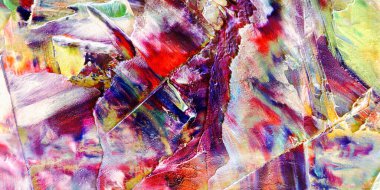 Renkli soyut arka plan duvar kağıdı. Modern motif görsel sanat. Yağlı boya karışımı. Moda el boyama bezi. Duvar dekorasyonu ve duvar resimleri fikri. 3 Boyutlu Doku