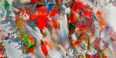 Renkli soyut arka plan duvar kağıdı. Modern motif görsel sanat. Yağlı boya karışımı. Moda el boyama bezi. Duvar dekorasyonu ve duvar resimleri fikri. 3 Boyutlu Doku