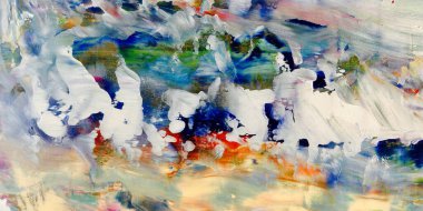 Renkli soyut arka plan duvar kağıdı. Modern motif görsel sanat. Yağlı boya karışımı. Moda el boyama bezi. Duvar dekorasyonu ve duvar resimleri fikri. 3 Boyutlu Doku