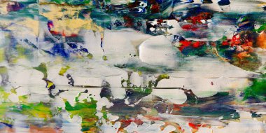 Renkli soyut arka plan duvar kağıdı. Modern motif görsel sanat. Yağlı boya karışımı. Moda el boyama bezi. Duvar dekorasyonu ve duvar resimleri fikri. 3 Boyutlu Doku