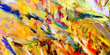 Renkli soyut arka plan duvar kağıdı. Modern motif görsel sanat. Yağlı boya karışımı. Moda el boyama bezi. Duvar dekorasyonu ve duvar resimleri fikri. 3 Boyutlu Doku.