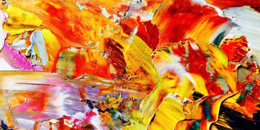 Renkli soyut arka plan duvar kağıdı. Modern motif görsel sanat. Yağlı boya karışımı. Moda el boyama bezi. Duvar dekorasyonu ve duvar resimleri fikri. 3 Boyutlu Doku.