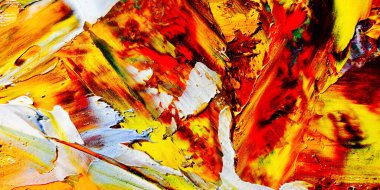 Renkli soyut arka plan duvar kağıdı. Modern motif görsel sanat. Yağlı boya karışımı. Moda el boyama bezi. Duvar dekorasyonu ve duvar resimleri fikri. 3 Boyutlu Doku.