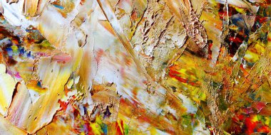 Renkli soyut arka plan duvar kağıdı. Modern motif görsel sanat. Yağlı boya karışımı. Moda el boyama bezi. Duvar dekorasyonu ve duvar resimleri fikri. 3 Boyutlu Doku.