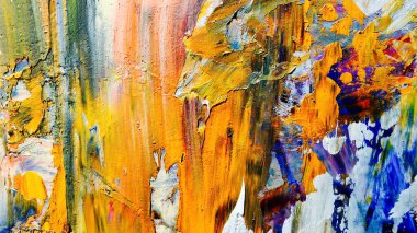 Renkli soyut arka plan duvar kağıdı. Modern motif görsel sanat. Yağlı boya karışımı. Moda el boyama bezi. Duvar dekorasyonu ve duvar resimleri fikri. 3 Boyutlu Doku.