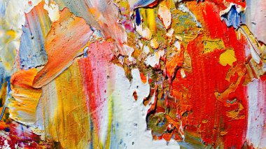 Renkli soyut arka plan duvar kağıdı. Modern motif görsel sanat. Yağlı boya karışımı. Moda el boyama bezi. Duvar dekorasyonu ve duvar resimleri fikri. 3 Boyutlu Doku.