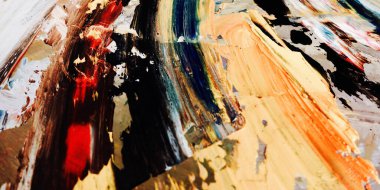 Renkli soyut arka plan duvar kağıdı. Modern motif görsel sanat. Yağlı boya karışımı. Moda el boyama bezi. Duvar dekorasyonu ve duvar resimleri fikri. 3 Boyutlu Doku