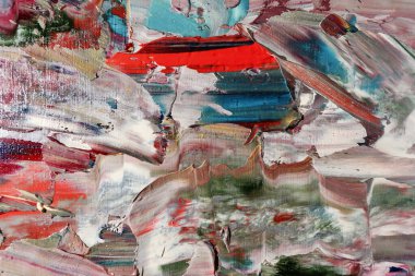 Renkli soyut arka plan duvar kağıdı. Modern motif görsel sanat. Yağlı boya karışımı. Moda el boyama bezi. Duvar dekorasyonu ve duvar resimleri fikri. 3 Boyutlu Doku.