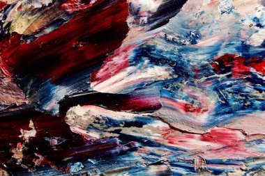 Renkli soyut arka plan duvar kağıdı. Modern motif görsel sanat. Yağlı boya karışımı. Moda el boyama bezi. Duvar dekorasyonu ve duvar resimleri fikri. 3 Boyutlu Doku.