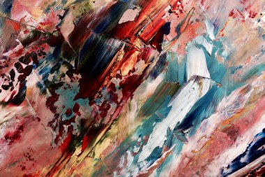 Renkli soyut arka plan duvar kağıdı. Modern motif görsel sanat. Yağlı boya karışımı. Moda el boyama bezi. Duvar dekorasyonu ve duvar resimleri fikri. 3 Boyutlu Doku.