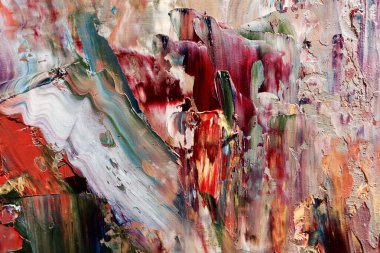 Renkli soyut arka plan duvar kağıdı. Modern motif görsel sanat. Yağlı boya karışımı. Moda el boyama bezi. Duvar dekorasyonu ve duvar resimleri fikri. 3 Boyutlu Doku.