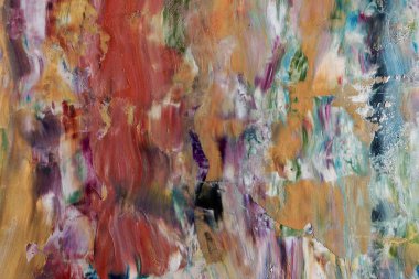 Renkli soyut arka plan duvar kağıdı. Modern motif görsel sanat. Yağlı boya karışımı. Moda el boyama bezi. Duvar dekorasyonu ve duvar resimleri fikri. 3 Boyutlu Doku.