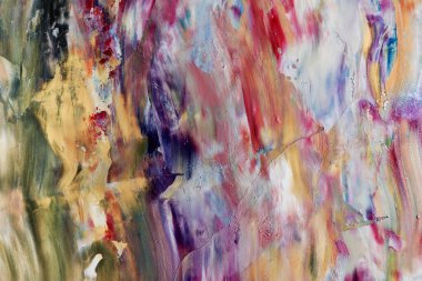 Renkli soyut arka plan duvar kağıdı. Modern motif görsel sanat. Yağlı boya karışımı. Moda el boyama bezi. Duvar dekorasyonu ve duvar resimleri fikri. 3 Boyutlu Doku.