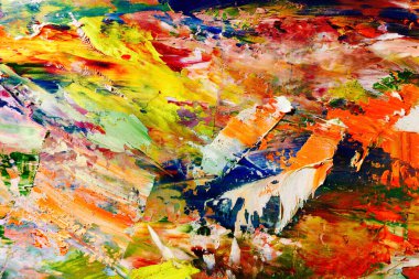 Renkli soyut arka plan duvar kağıdı. Modern motif görsel sanat. Yağlı boya karışımı. Moda el boyama bezi. Duvar dekorasyonu ve duvar resimleri fikri. 3 Boyutlu Doku