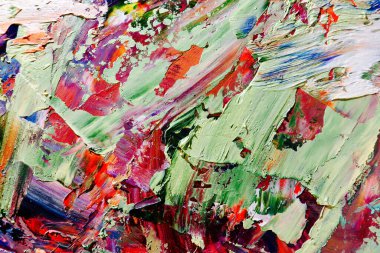 Renkli soyut arka plan duvar kağıdı. Modern motif görsel sanat. Yağlı boya karışımı. Moda el boyama bezi. Duvar dekorasyonu ve duvar resimleri fikri. 3 Boyutlu Doku