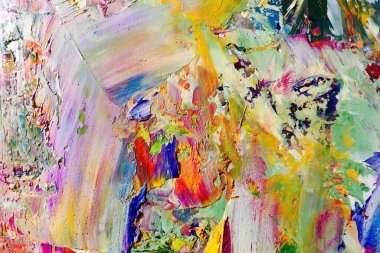 Renkli soyut arka plan duvar kağıdı. Modern motif görsel sanat. Yağlı boya karışımı. Moda el boyama bezi. Duvar dekorasyonu ve duvar resimleri fikri. 3 Boyutlu Doku