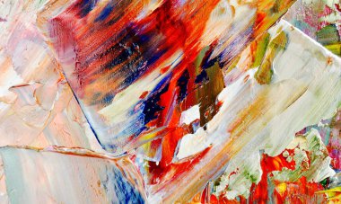 Renkli soyut arka plan duvar kağıdı. Modern motif görsel sanat. Yağlı boya karışımı. Moda el boyama bezi. Duvar dekorasyonu ve duvar resimleri fikri. 3 Boyutlu Doku