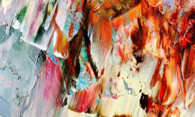 Renkli soyut arka plan duvar kağıdı. Modern motif görsel sanat. Yağlı boya karışımı. Moda el boyama bezi. Duvar dekorasyonu ve duvar resimleri fikri. 3 Boyutlu Doku