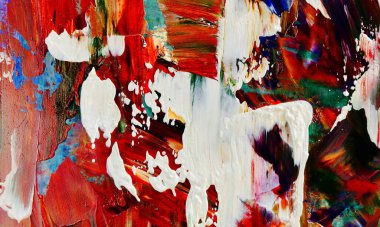 Renkli soyut arka plan duvar kağıdı. Modern motif görsel sanat. Yağlı boya karışımı. Moda el boyama bezi. Duvar dekorasyonu ve duvar resimleri fikri. 3 Boyutlu Doku