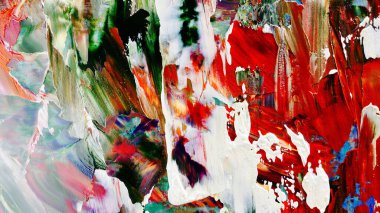 Renkli soyut arka plan duvar kağıdı. Modern motif görsel sanat. Yağlı boya karışımı. Moda el boyama bezi. Duvar dekorasyonu ve duvar resimleri fikri. 3 Boyutlu Doku