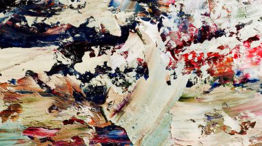 Renkli soyut arka plan duvar kağıdı. Modern motif görsel sanat. Yağlı boya karışımı. Moda el boyama bezi. Duvar dekorasyonu ve duvar resimleri fikri. 3 Boyutlu Doku