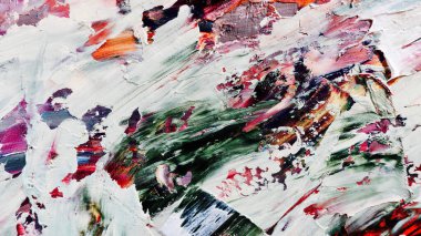 Renkli soyut arka plan duvar kağıdı. Modern motif görsel sanat. Yağlı boya karışımı. Moda el boyama bezi. Duvar dekorasyonu ve duvar resimleri fikri. 3 Boyutlu Doku