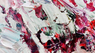 Renkli soyut arka plan duvar kağıdı. Modern motif görsel sanat. Yağlı boya karışımı. Moda el boyama bezi. Duvar dekorasyonu ve duvar resimleri fikri. 3 Boyutlu Doku