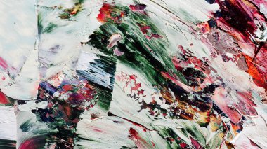 Renkli soyut arka plan duvar kağıdı. Modern motif görsel sanat. Yağlı boya karışımı. Moda el boyama bezi. Duvar dekorasyonu ve duvar resimleri fikri. 3 Boyutlu Doku