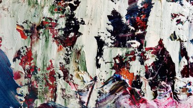 Renkli soyut arka plan duvar kağıdı. Modern motif görsel sanat. Yağlı boya karışımı. Moda el boyama bezi. Duvar dekorasyonu ve duvar resimleri fikri. 3 Boyutlu Doku