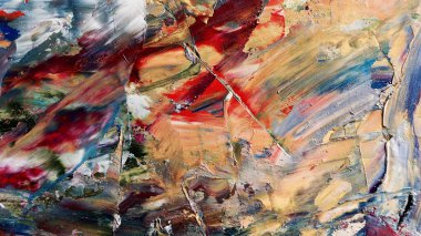 Renkli soyut arka plan duvar kağıdı. Modern motif görsel sanat. Yağlı boya karışımı. Moda el boyama bezi. Duvar dekorasyonu ve duvar resimleri fikri. 3 Boyutlu Doku