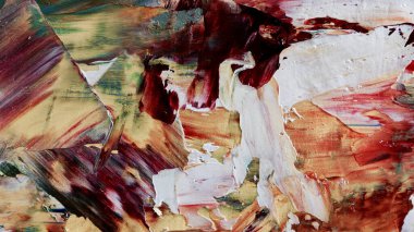 Renkli soyut arka plan duvar kağıdı. Modern motif görsel sanat. Yağlı boya karışımı. Moda el boyama bezi. Duvar dekorasyonu ve duvar resimleri fikri. 3 Boyutlu Doku