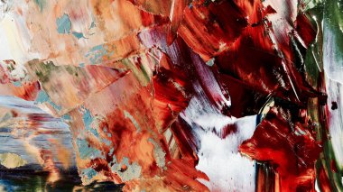 Renkli soyut arka plan duvar kağıdı. Modern motif görsel sanat. Yağlı boya karışımı. Moda el boyama bezi. Duvar dekorasyonu ve duvar resimleri fikri. 3 Boyutlu Doku