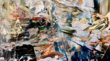 Renkli soyut arka plan duvar kağıdı. Modern motif görsel sanat. Yağlı boya karışımı. Moda el boyama bezi. Duvar dekorasyonu ve duvar resimleri fikri. 3 Boyutlu Doku