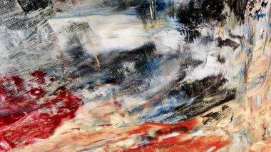 Renkli soyut arka plan duvar kağıdı. Modern motif görsel sanat. Yağlı boya karışımı. Moda el boyama bezi. Duvar dekorasyonu ve duvar resimleri fikri. 3 Boyutlu Doku