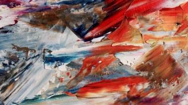 Renkli soyut arka plan duvar kağıdı. Modern motif görsel sanat. Yağlı boya karışımı. Moda el boyama bezi. Duvar dekorasyonu ve duvar resimleri fikri. 3 Boyutlu Doku