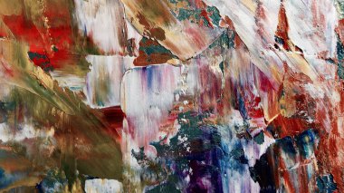 Renkli soyut arka plan duvar kağıdı. Modern motif görsel sanat. Yağlı boya karışımı. Moda el boyama bezi. Duvar dekorasyonu ve duvar resimleri fikri. 3 Boyutlu Doku