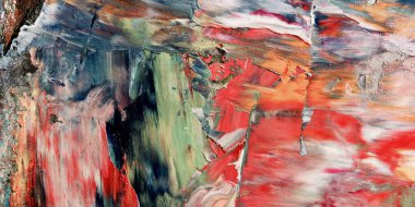 Renkli soyut arka plan duvar kağıdı. Modern motif görsel sanat. Yağlı boya karışımı. Moda el boyama bezi. Duvar dekorasyonu ve duvar resimleri fikri. 3 Boyutlu Doku