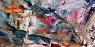 Renkli soyut arka plan duvar kağıdı. Modern motif görsel sanat. Yağlı boya karışımı. Moda el boyama bezi. Duvar dekorasyonu ve duvar resimleri fikri. 3 Boyutlu Doku