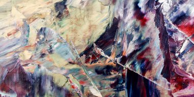 Renkli soyut arka plan duvar kağıdı. Modern motif görsel sanat. Yağlı boya karışımı. Moda el boyama bezi. Duvar dekorasyonu ve duvar resimleri fikri. 3 Boyutlu Doku