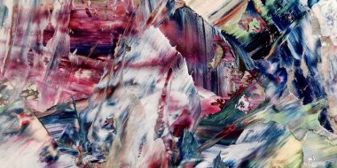 Renkli soyut arka plan duvar kağıdı. Modern motif görsel sanat. Yağlı boya karışımı. Moda el boyama bezi. Duvar dekorasyonu ve duvar resimleri fikri. 3 Boyutlu Doku