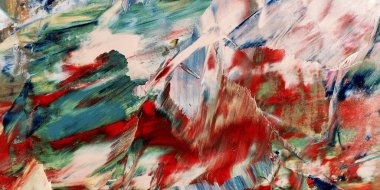 Renkli soyut arka plan duvar kağıdı. Modern motif görsel sanat. Yağlı boya karışımı. Moda el boyama bezi. Duvar dekorasyonu ve duvar resimleri fikri. 3 Boyutlu Doku