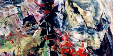 Renkli soyut arka plan duvar kağıdı. Modern motif görsel sanat. Yağlı boya karışımı. Moda el boyama bezi. Duvar dekorasyonu ve duvar resimleri fikri. 3 Boyutlu Doku