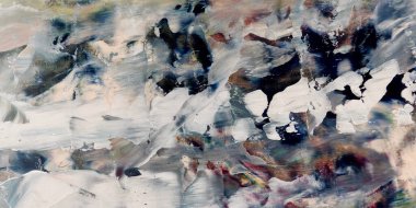 Renkli soyut arka plan duvar kağıdı. Modern motif görsel sanat. Yağlı boya karışımı. Moda el boyama bezi. Duvar dekorasyonu ve duvar resimleri fikri. 3 Boyutlu Doku