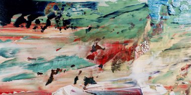 Renkli soyut arka plan duvar kağıdı. Modern motif görsel sanat. Yağlı boya karışımı. Moda el boyama bezi. Duvar dekorasyonu ve duvar resimleri fikri. 3 Boyutlu Doku