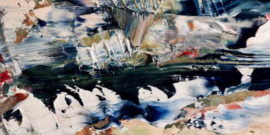 Renkli soyut arka plan duvar kağıdı. Modern motif görsel sanat. Yağlı boya karışımı. Moda el boyama bezi. Duvar dekorasyonu ve duvar resimleri fikri. 3 Boyutlu Doku