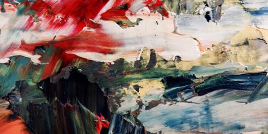 Renkli soyut arka plan duvar kağıdı. Modern motif görsel sanat. Yağlı boya karışımı. Moda el boyama bezi. Duvar dekorasyonu ve duvar resimleri fikri. 3 Boyutlu Doku